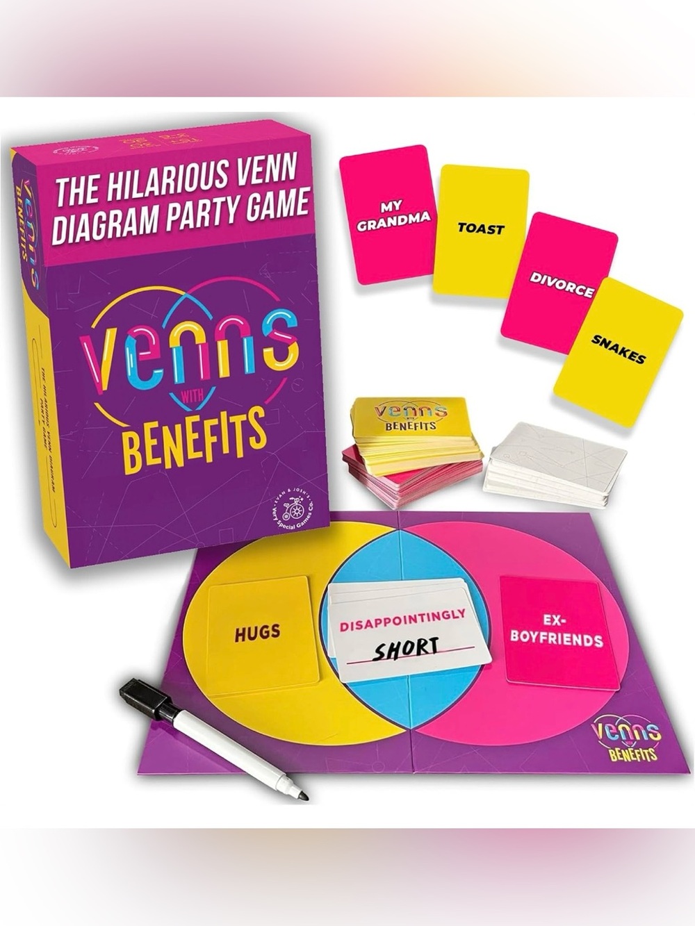 Venns With Benefits: The Hilarious Venn Diagram Game